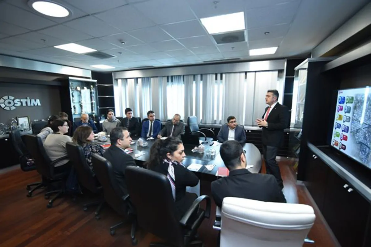 OSTIM's experiences were shared with SMEs from Kazakhstan.