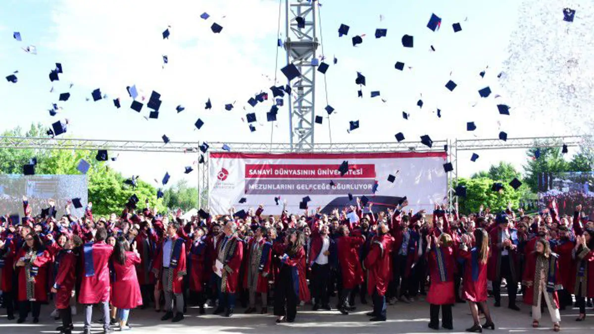 Graduates of OSTİM Technical University were sent off to the future.