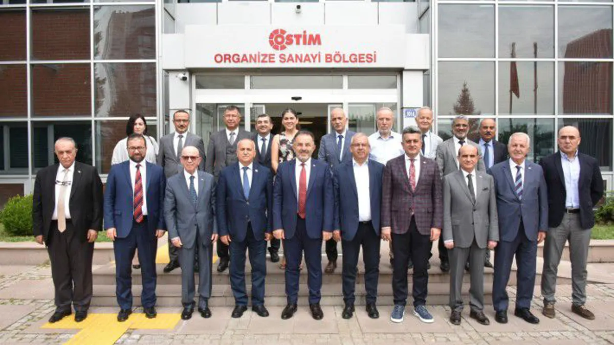 “OSTİM Dünyada Örnek Alınabilecek Bir Kuruluş”
