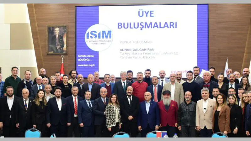 Adnan Dalgakıran met with İŞİM members.