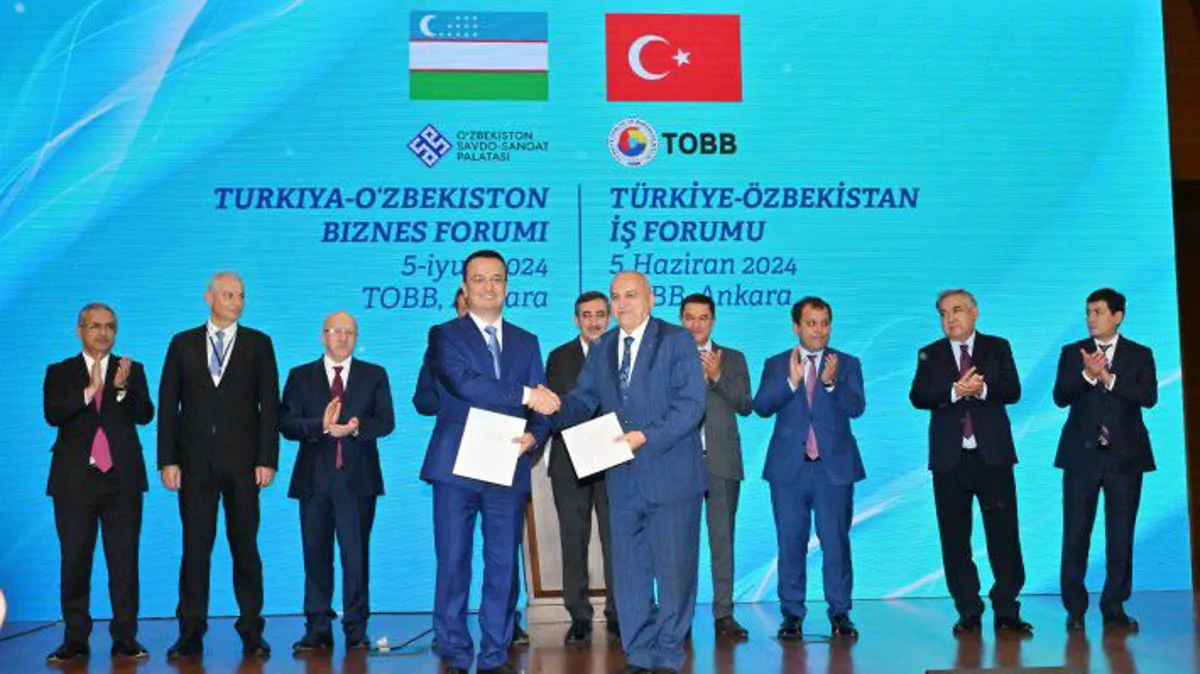 Uzbek-Turkish Organized Industrial Zone Investment Agreement Signed
