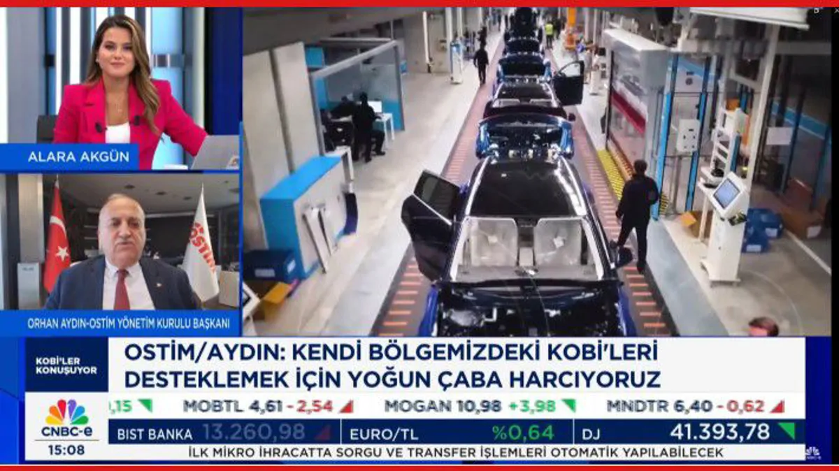 Aydın: “We are making intense efforts to support SMEs in our region.”