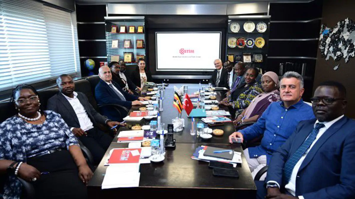 Uganda Ankara Büyükelçisi “Aradığımızı OSTİM’de bulduk”