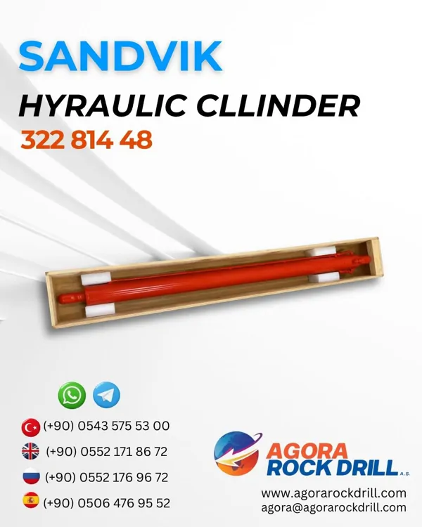 Sandvik - Hyraulic Cllinder - 322 814 48 - 32281448