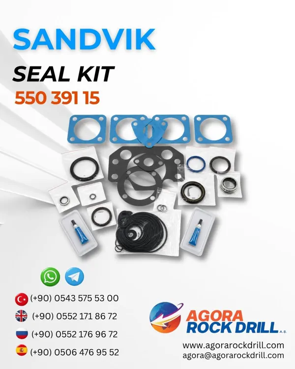 Sandvik - Seal Kit - 550 391 15 - 55039115