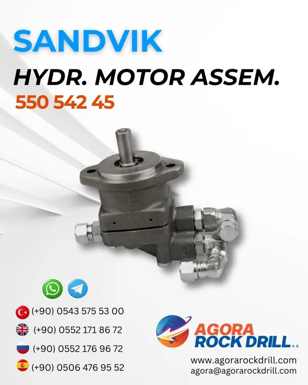 Sandvik - Hydr. Engine Assembly - 550 542 45 - 55054245