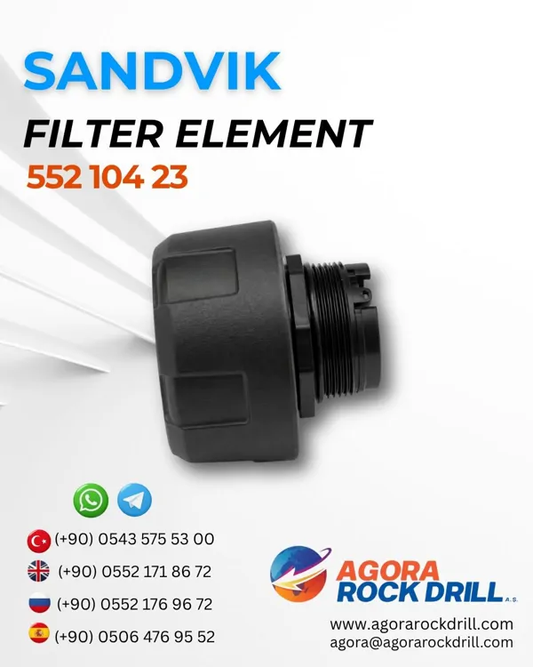 Sandvik - Filter Element - 552 104 23 - 55210423