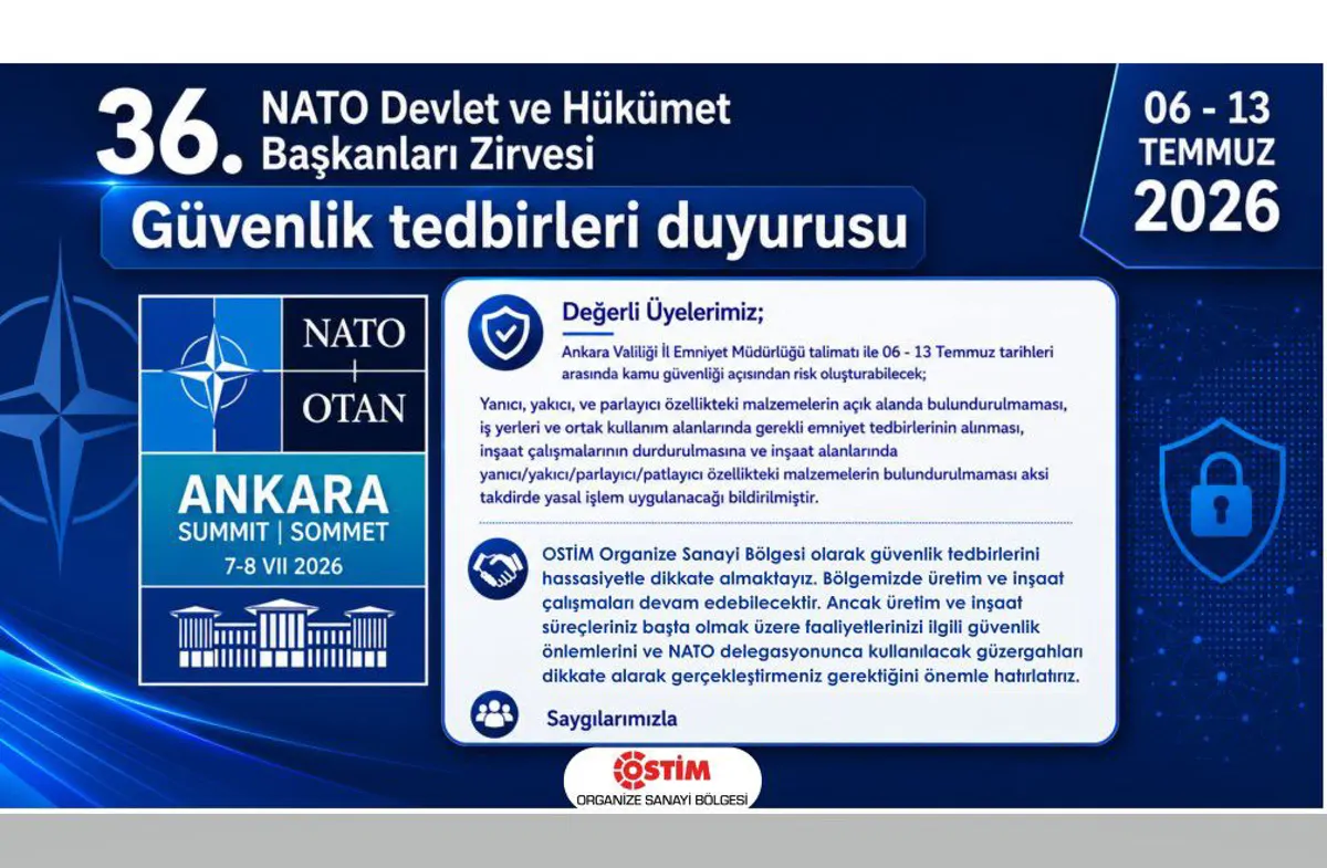 Important Information: Regarding NATO Summit Security Measures