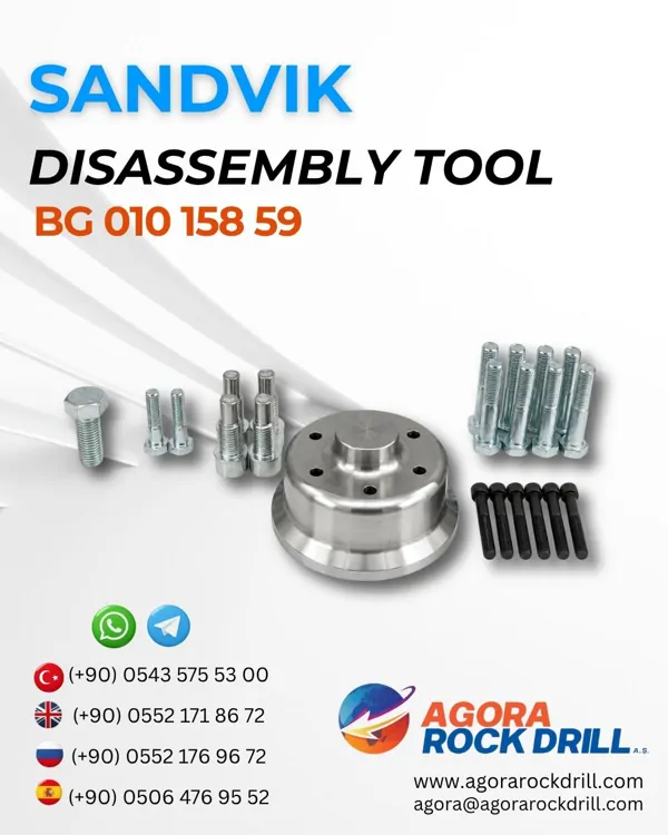 Sandvik - Disassembly Tool - BG 010 158 59 - BG01015859