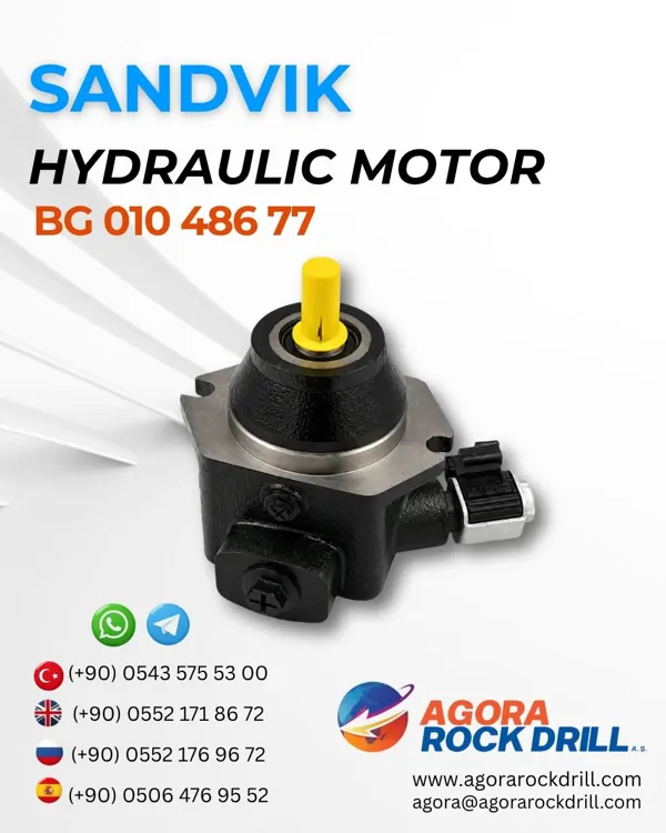 Sandvik - Hydraulic Engine - BG 010 486 77 - BG01048677