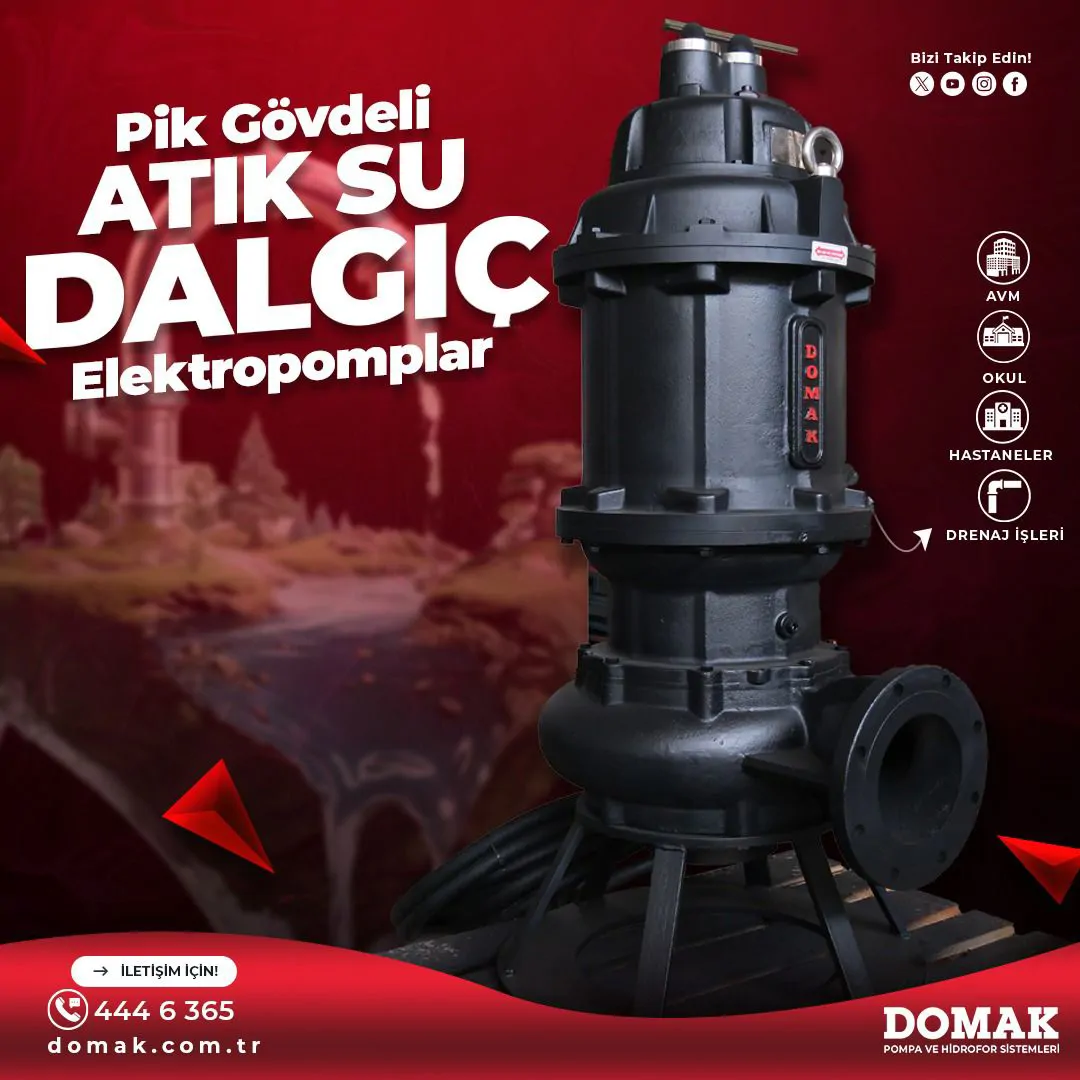DOMAK ATIK SU DALGIÇ POMPALARI