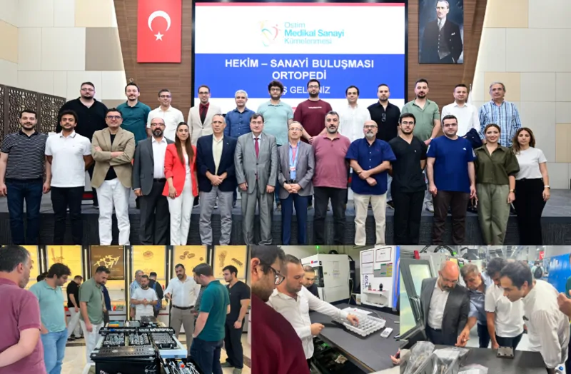 Ortopedi Hekimleri OSTİM’de Yerli Ürünleri İnceledi 