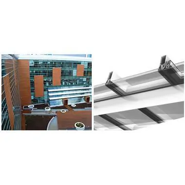 Semi-Covered Curtain Walls