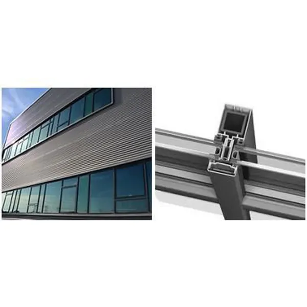 Horizontal and Vertical Curtain Walls