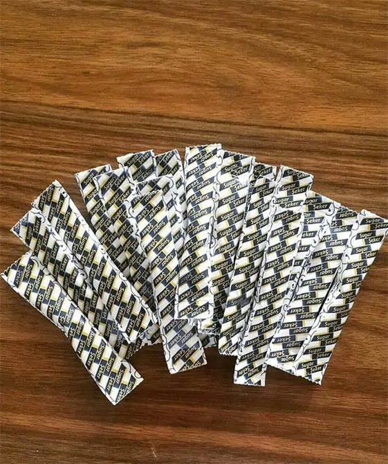 tekli paket toz şeker