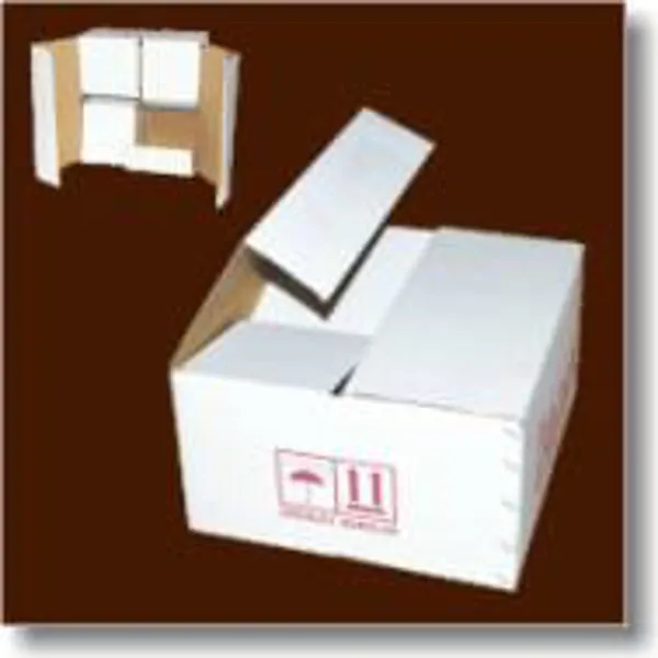 Custom-cut (molded) box