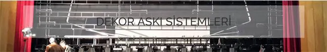Dekor Askı Sistemleri