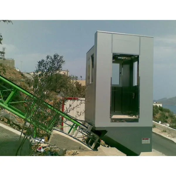 Rack and pinion slope lift