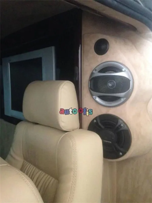 Mercedes Vito VIP White Leather Car Interior Upholstery