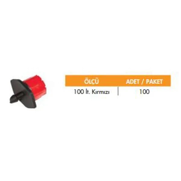 Flow Rate Controlled Dripper