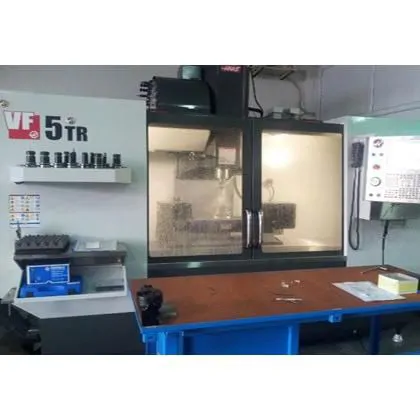 Model: HAAS VF5 TR CNC Vertical Machining