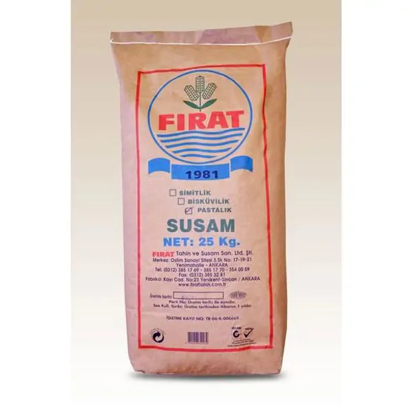 25 kg. Roasted Sesame Seeds for Pastries