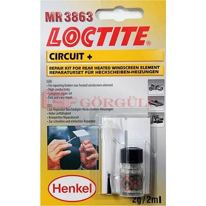 loctite 3863 rezistans tamir yapıştırıcı