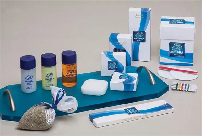 Angora Hotel Hotel Amenities Sets