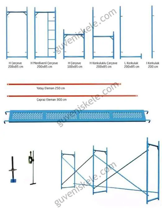 H-Type Facade Scaffolding System