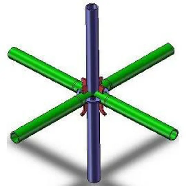 Cam-shaped - Flanged Scaffolding