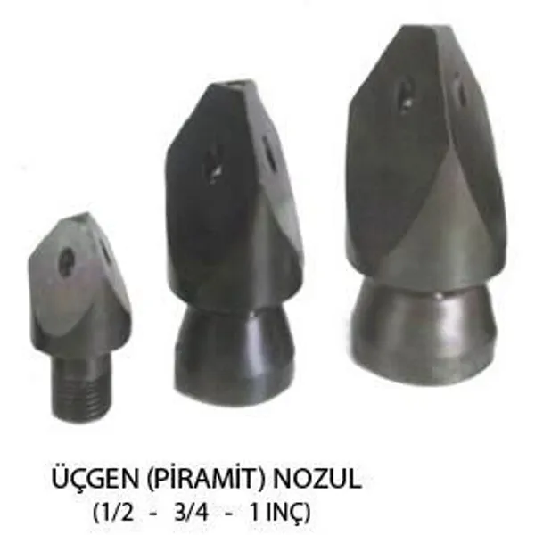 TRIANGULAR (PYRAMID) TYPE NOZZLE