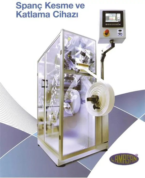 Sponge Cutting and Folding Machine