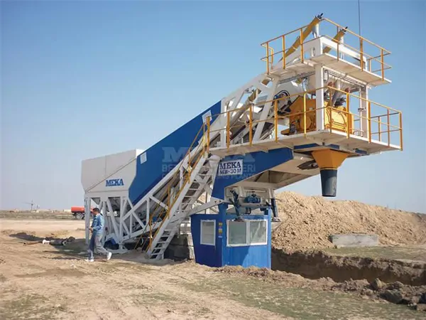 MB-30M Mobile Concrete Batching Plant