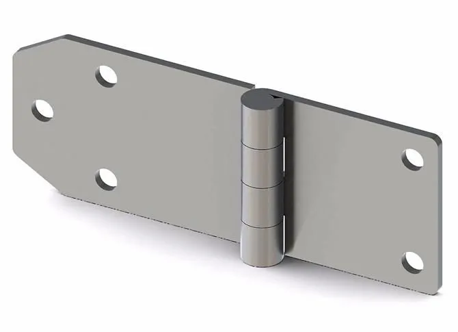 Stainless Steel Leaf Hinge 100x38x2 mm