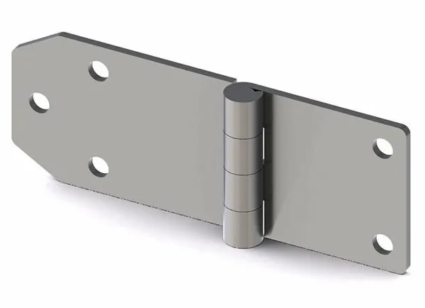 Stainless Steel Leaf Hinge 100x38x2 mm