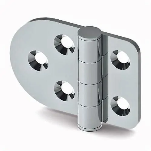 Stainless Steel Leaf Hinge 54x38x2 mm