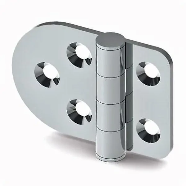 Stainless Steel Leaf Hinge 54x38x2 mm