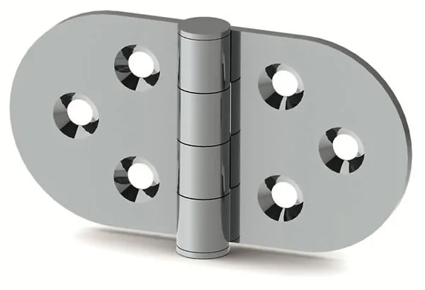 Stainless Steel Leaf Hinge 72x38x2 mm