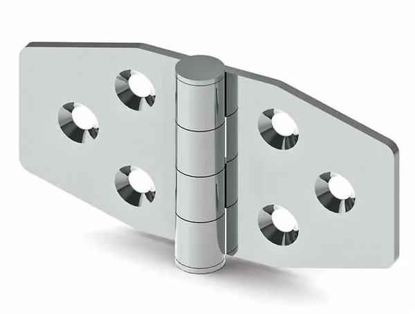 Stainless Steel Leaf Hinge 76x38x2 mm