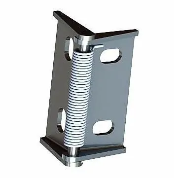Stainless Steel Spring Leaf Hinge 50x55x2 mm