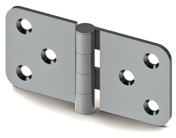 Sheet Metal Hinge 120x60x3mm