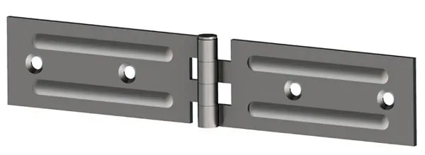 Sheet Metal Hinge 245x46x2.8mm