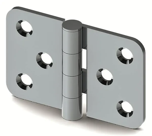 Sheet Metal Hinge 75x50x2.5mm