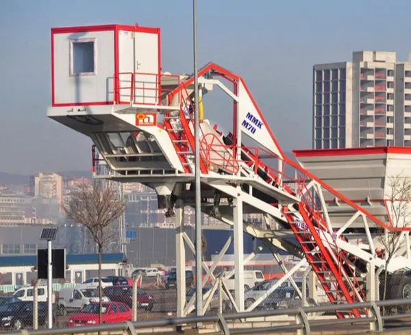 Mobile Concrete Batching Plants