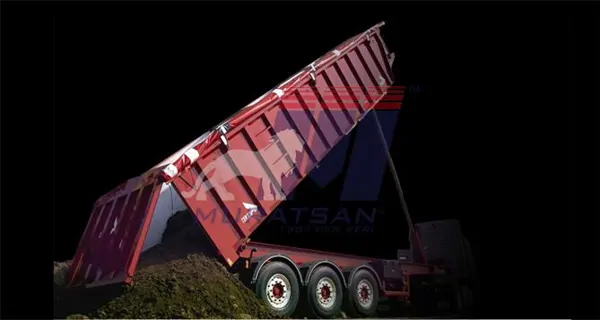 Rock Type Tipper Semi-Trailer