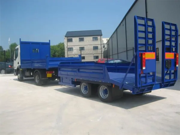 Roller and Forklift Carrier Trailer