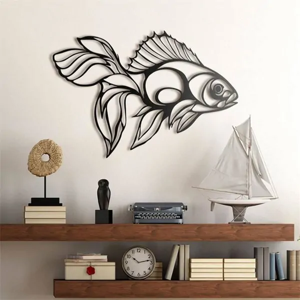 Metal Fish Portrait