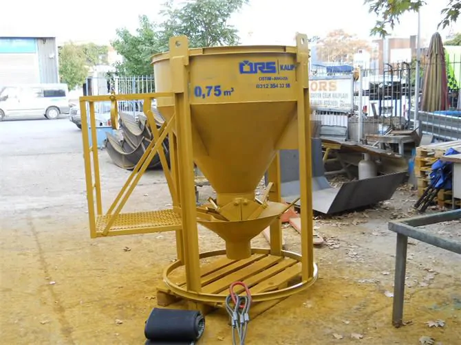Concrete Bucket - Tower Crane Concrete Bucket - Tower Crane Mortar Bucket