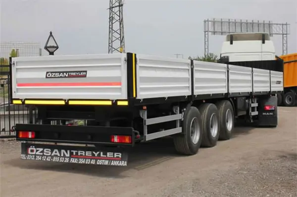 Open-body trailer