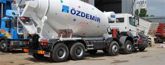12 Cubic Meters, 2 Transit Mixers